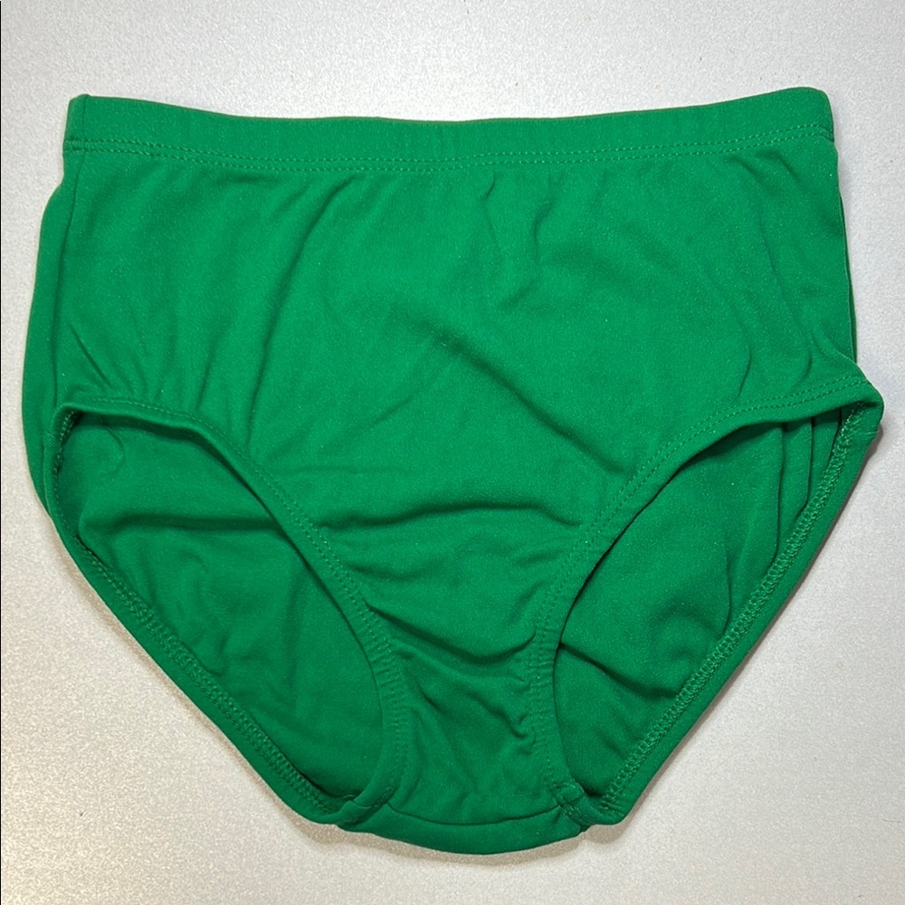 Cheer Briefs Uniform Spanks L Jade Green NWOT